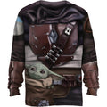Star Wars The Mandalorian Baby Yoda Halloween Costume T-shirt - XXS