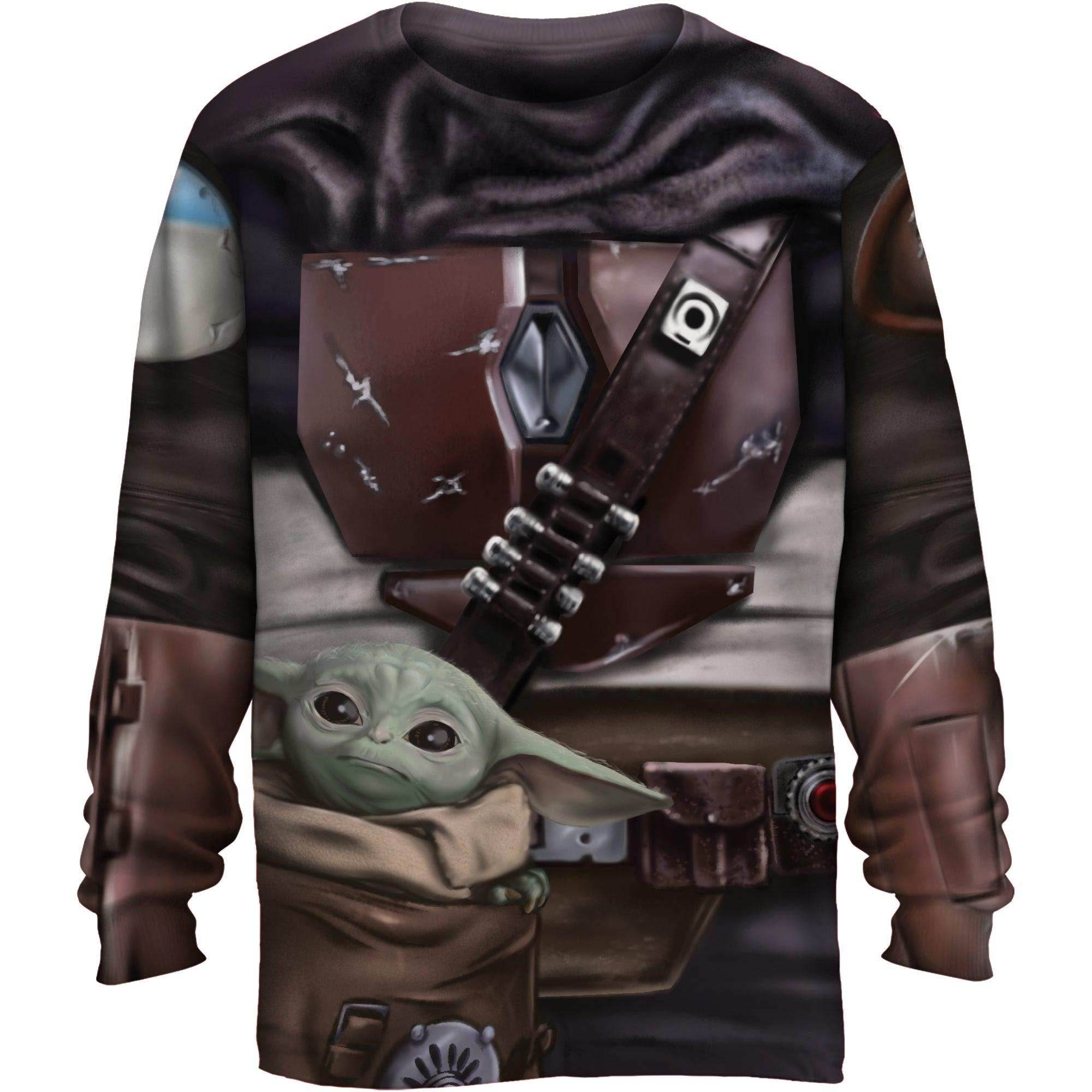 Star Wars The Mandalorian Baby Yoda Halloween Costume T-shirt - XXS