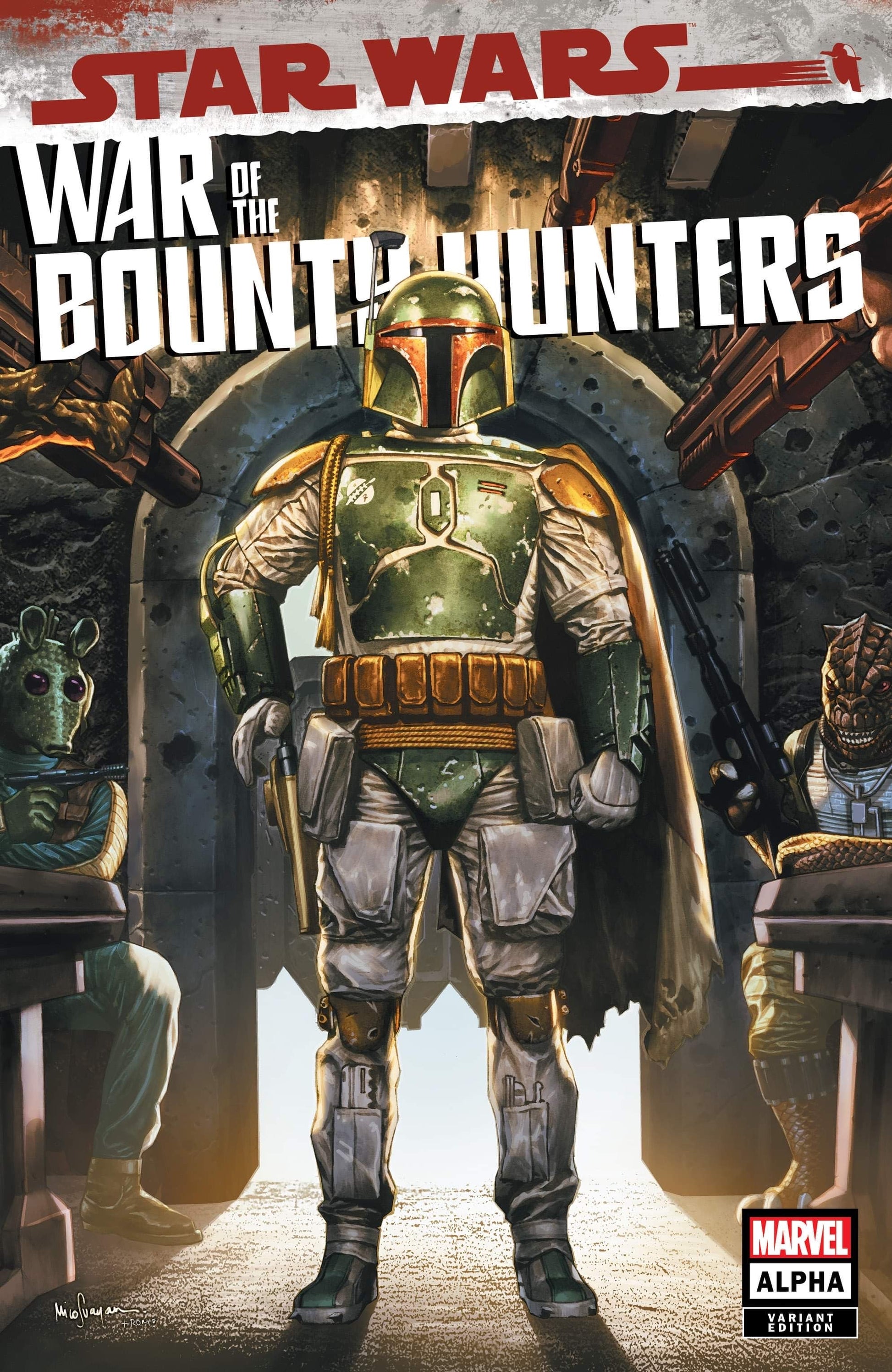 Star Wars War Bounty Hunters Alpha #1 Unknown Comics Mico Suayan Exclusive Var (05/05/2021)