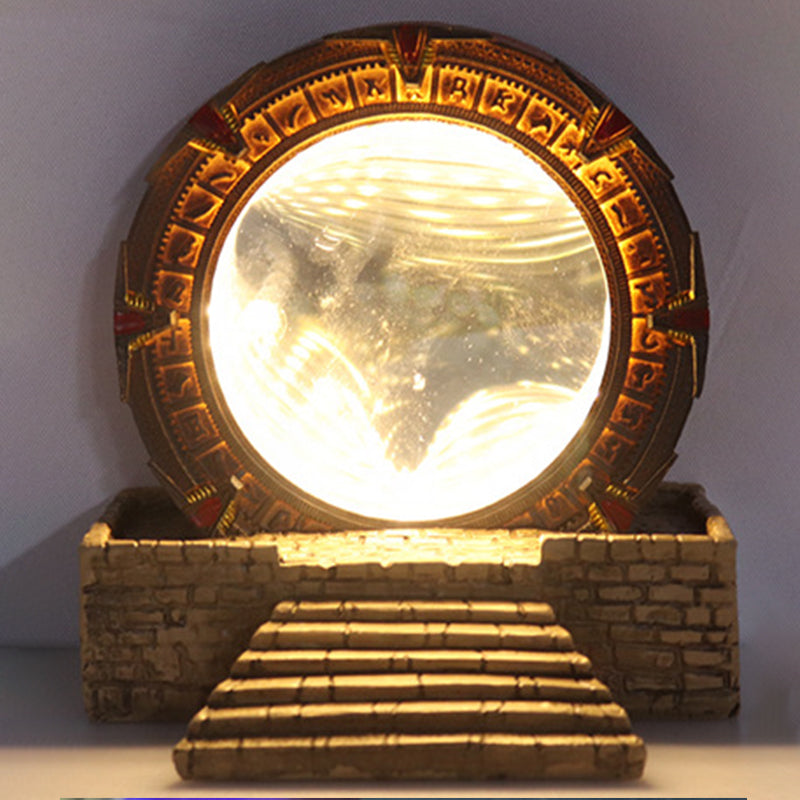 Stargate Luminous Resin Craft Decoration Creative Small Pendant