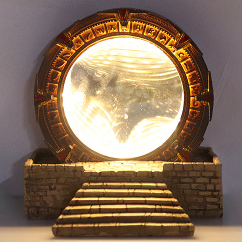 Stargate Luminous Resin Craft Decoration Creative Small Pendant