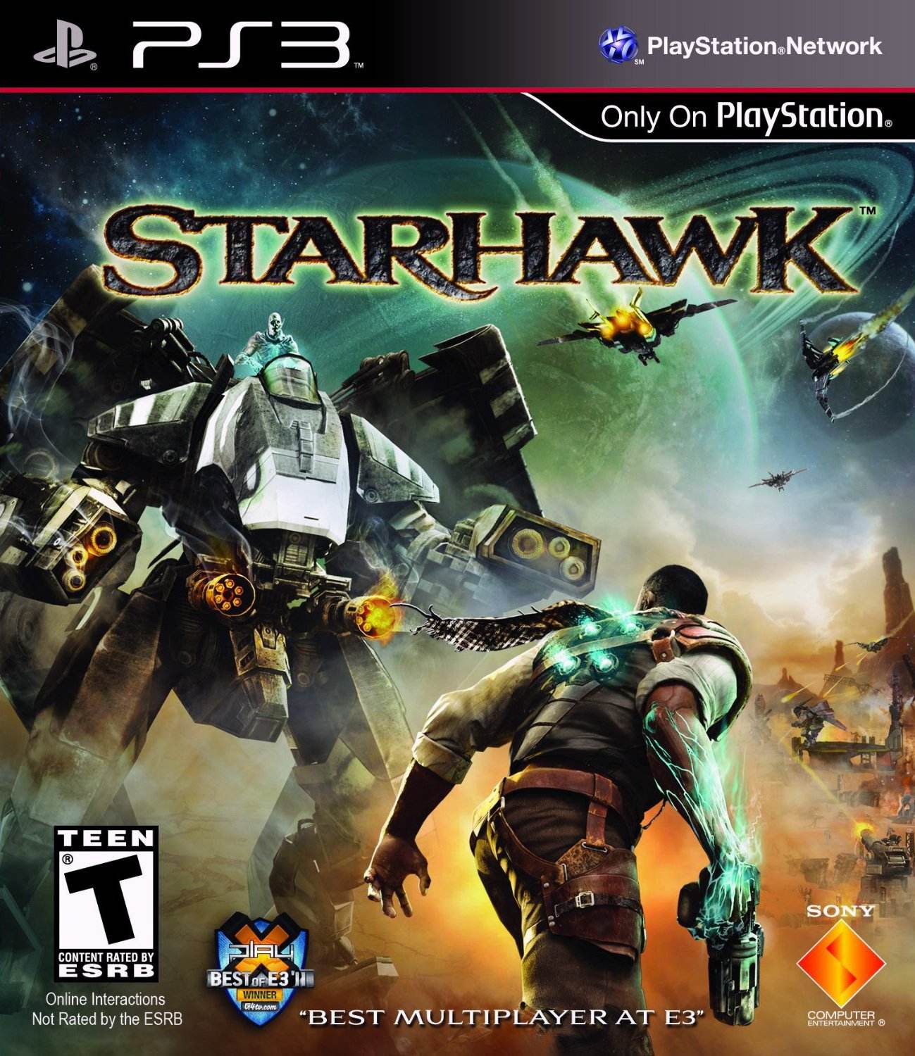 Starhawk Limited Edition (Playstation 3) - Game Manual Only