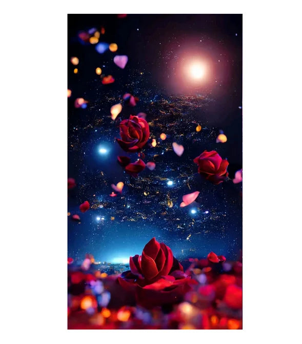 Starry Sky Landscape 5D Diamond Painting Full Kit Diamond Embroidery Handmade DIY Cross Stitch Rhinestone Picture Home Decor