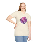 Stars Nebula D20 Dice Shirt - Navy / S