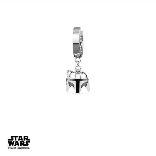 Star Wars™ Boba Fett Earring - Chrome / Single