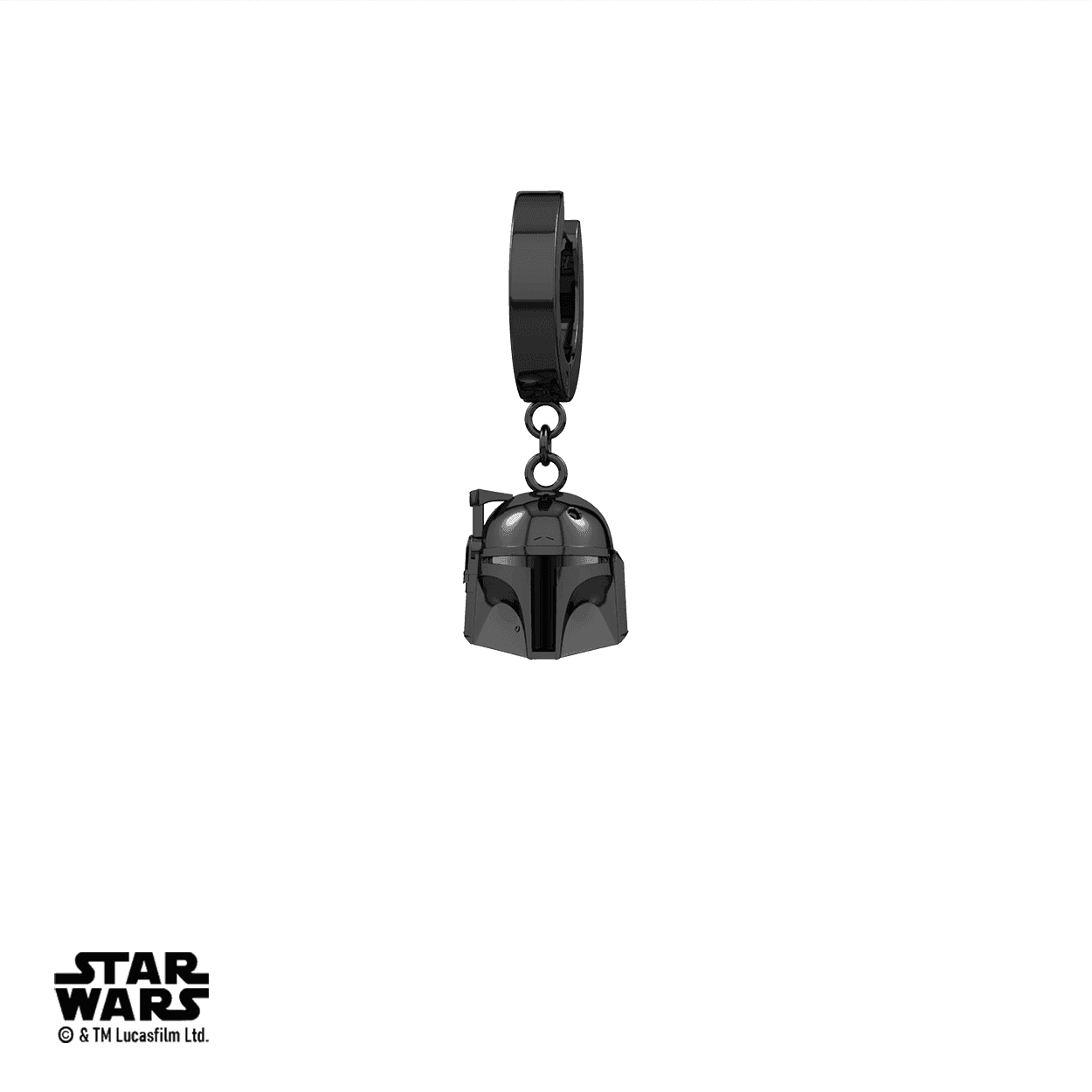Star Wars™ Boba Fett Earring - Black / Single