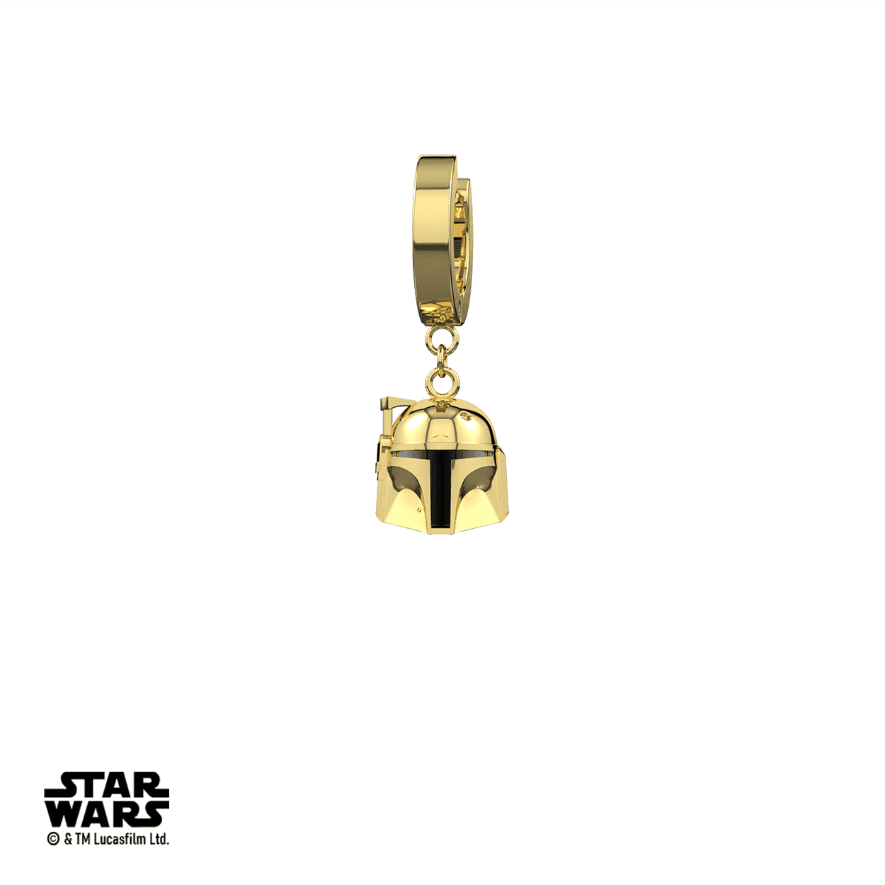 Star Wars™ Boba Fett Earring - Gold / Single