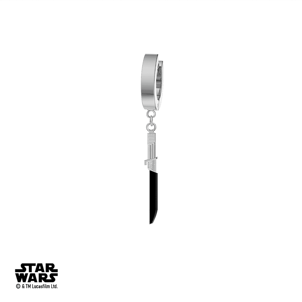 Star Wars™ Darksaber Earring - Chrome