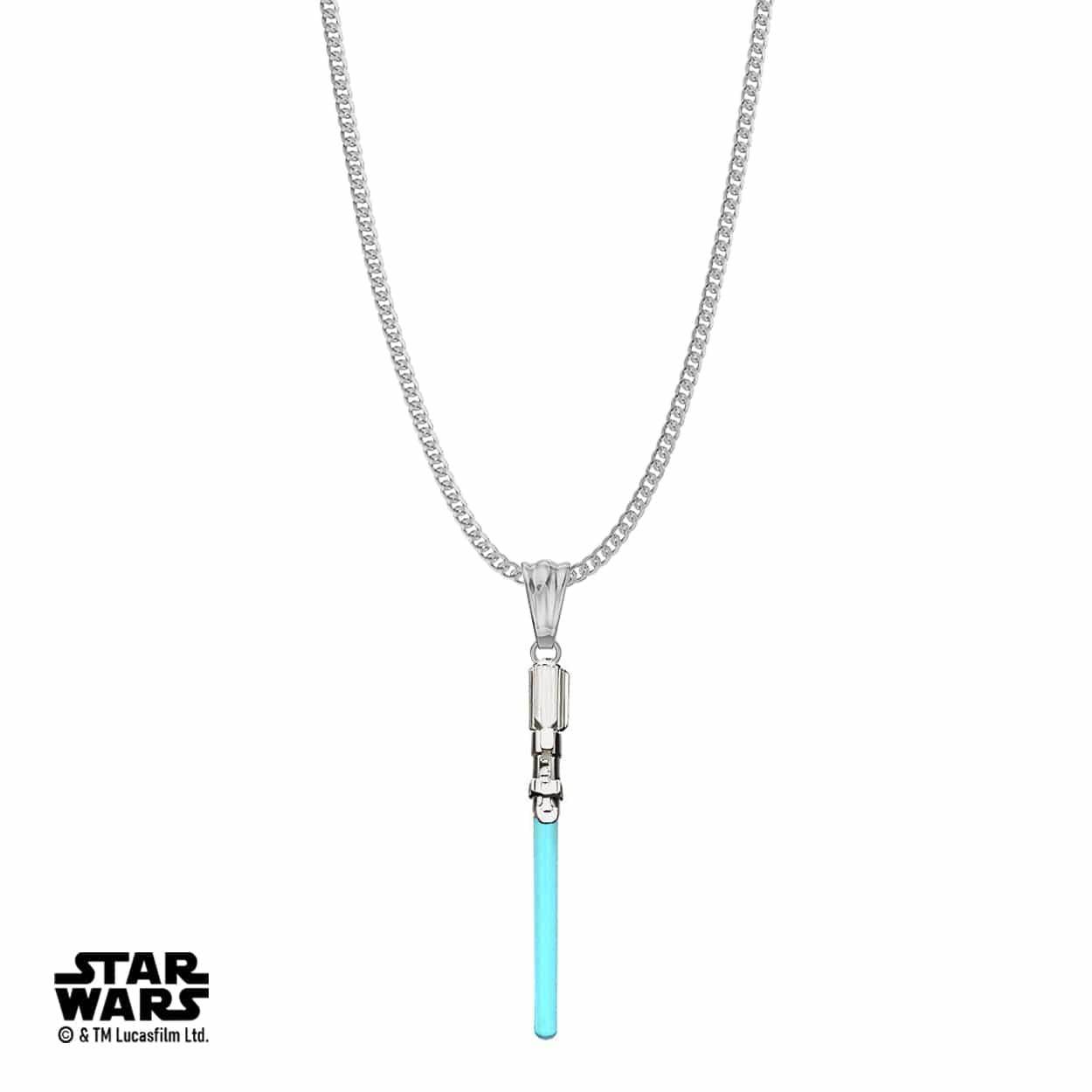 Star Wars™ Lightsaber Necklace - Chrome