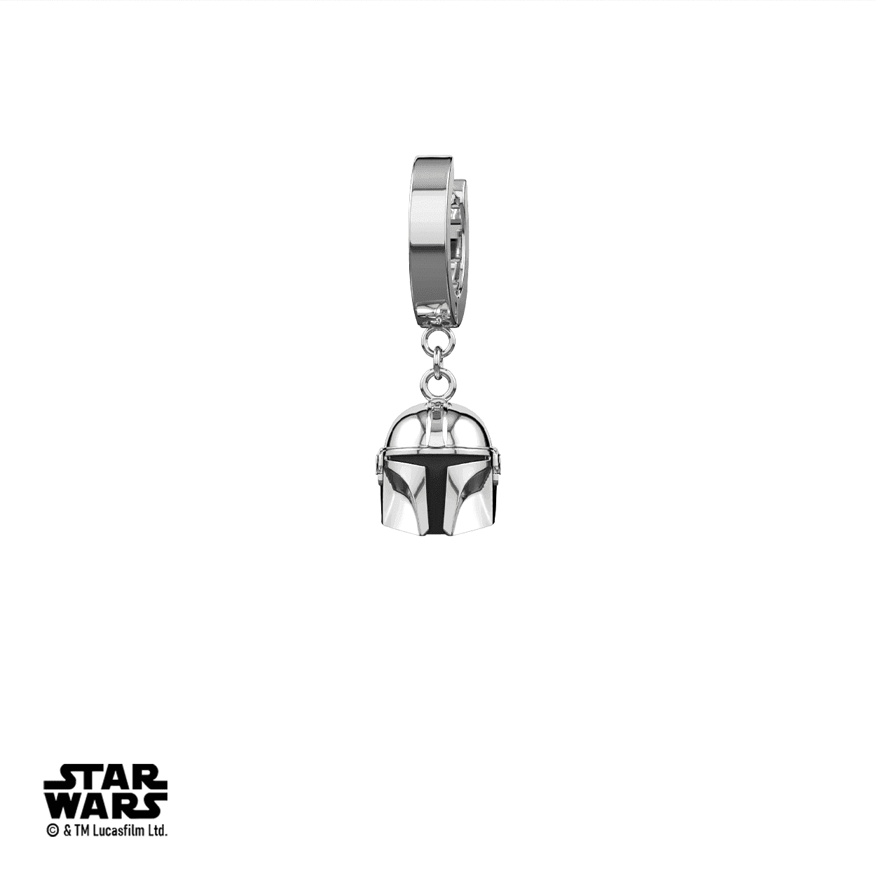 Star Wars™ Mando Earring - Chrome / Single