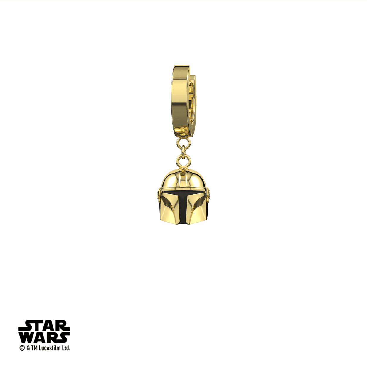 Star Wars™ Mando Earring - Gold / Single