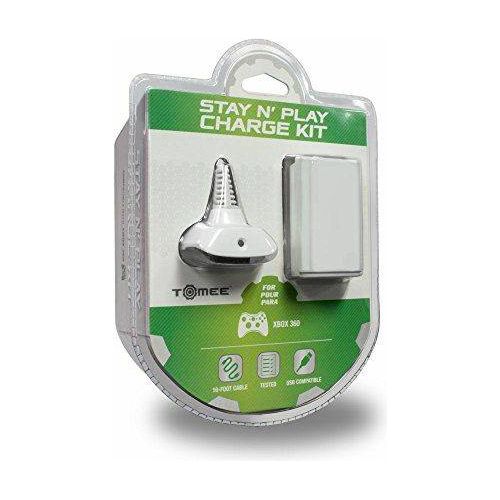 Stay N Play Controller Charge Kit - Xbox 360 (WHITE)