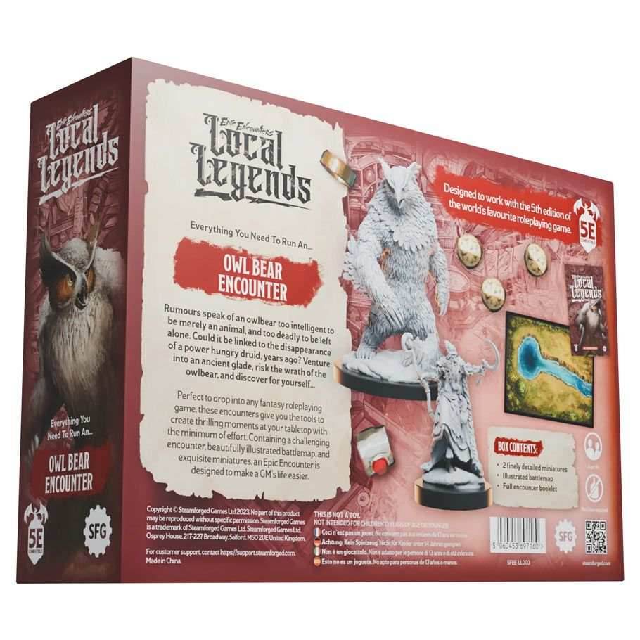 Epic Encounters: Local Legends - Owlbear Encounter - 