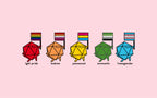 Pride Dice Buddies Stickers