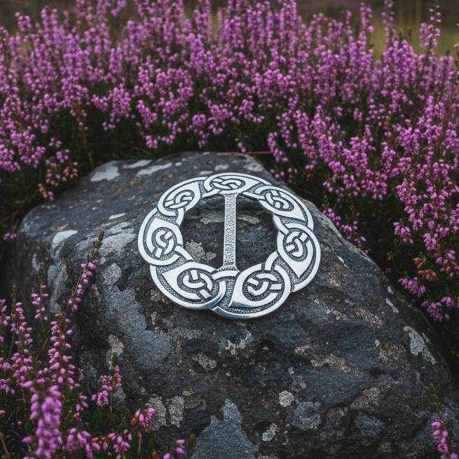 Lorna Celtic Knot Scarf Ring