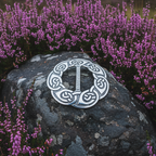 Lorna Celtic Knot Scarf Ring
