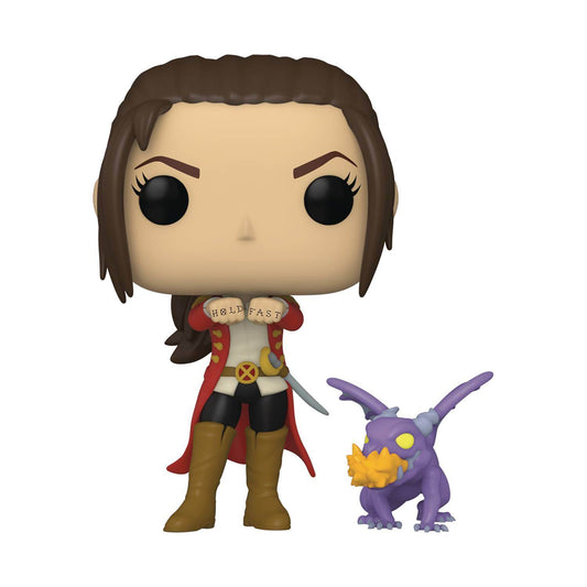 Funko Pop! & Buddy: Marvel X-Men Kate Pryde with Lockheed Previews Exclusive Vinyl Figure - 