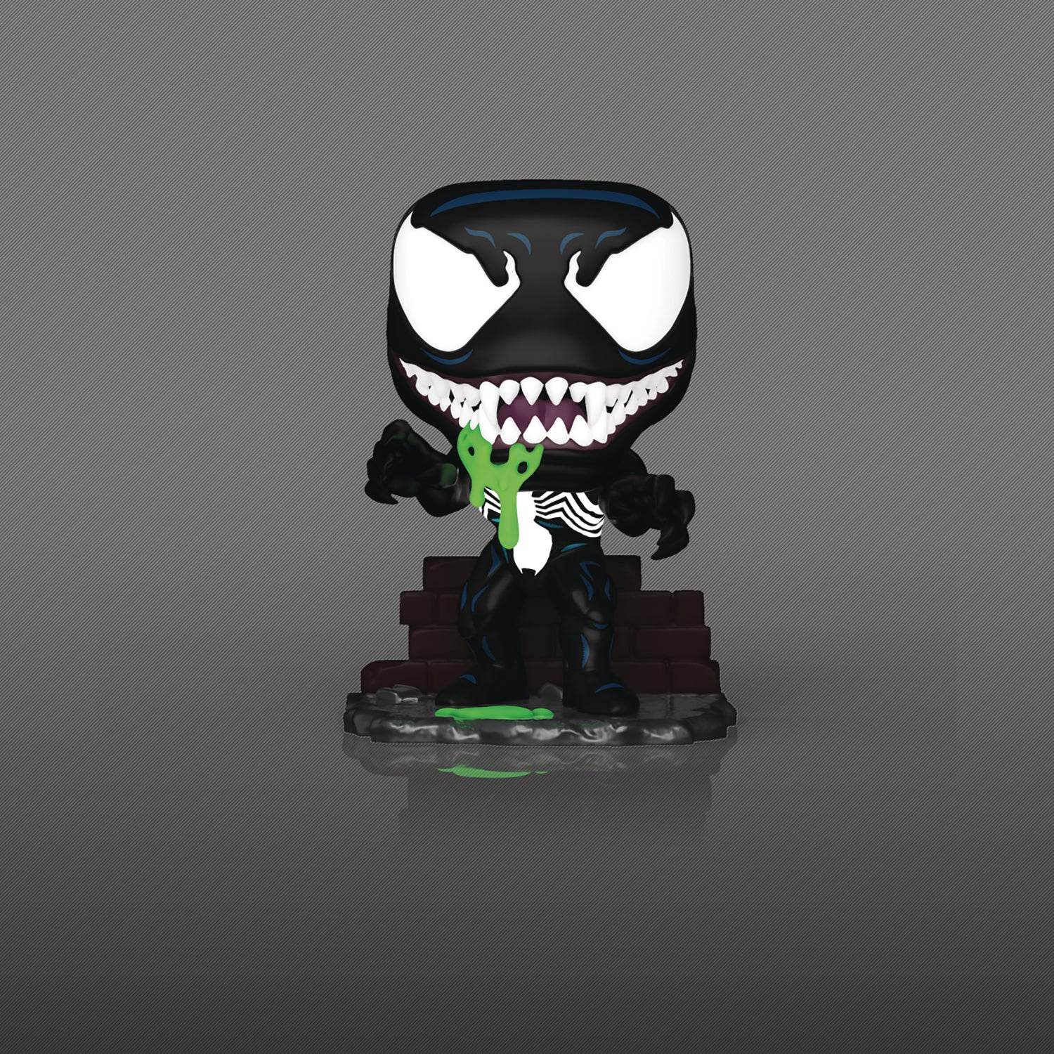 Funko Pop! Comic Cover: Marvel Venom Lethal Protector Glow in The Dark Previews Exclusive Vinyl Figure - 