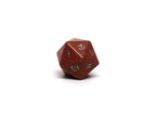 Stone D20 Dice - Goldstone - Elvenkind Font - Role-Players