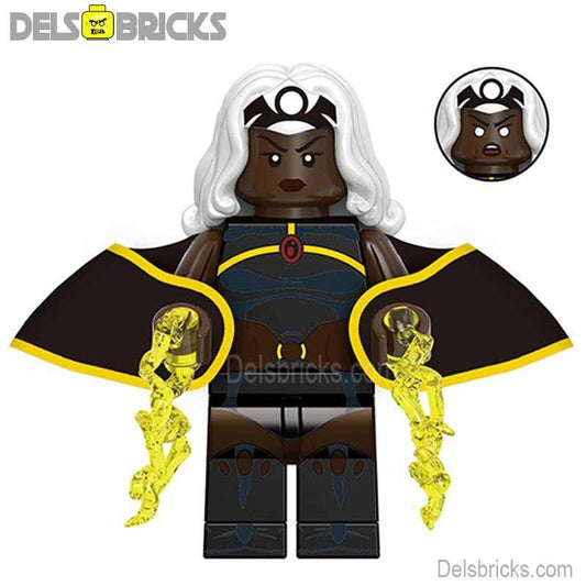 Storm From X-Men '97 Black Suit Lego Minifigures custom toys - 