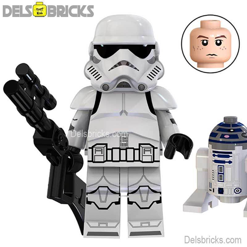 Stormtrooper & Mini R2D2 Droid Lego Star Wars Minifigures - 