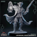Stragovian Nightwarden: Sculpt 4 (Male Human Ranger) - 