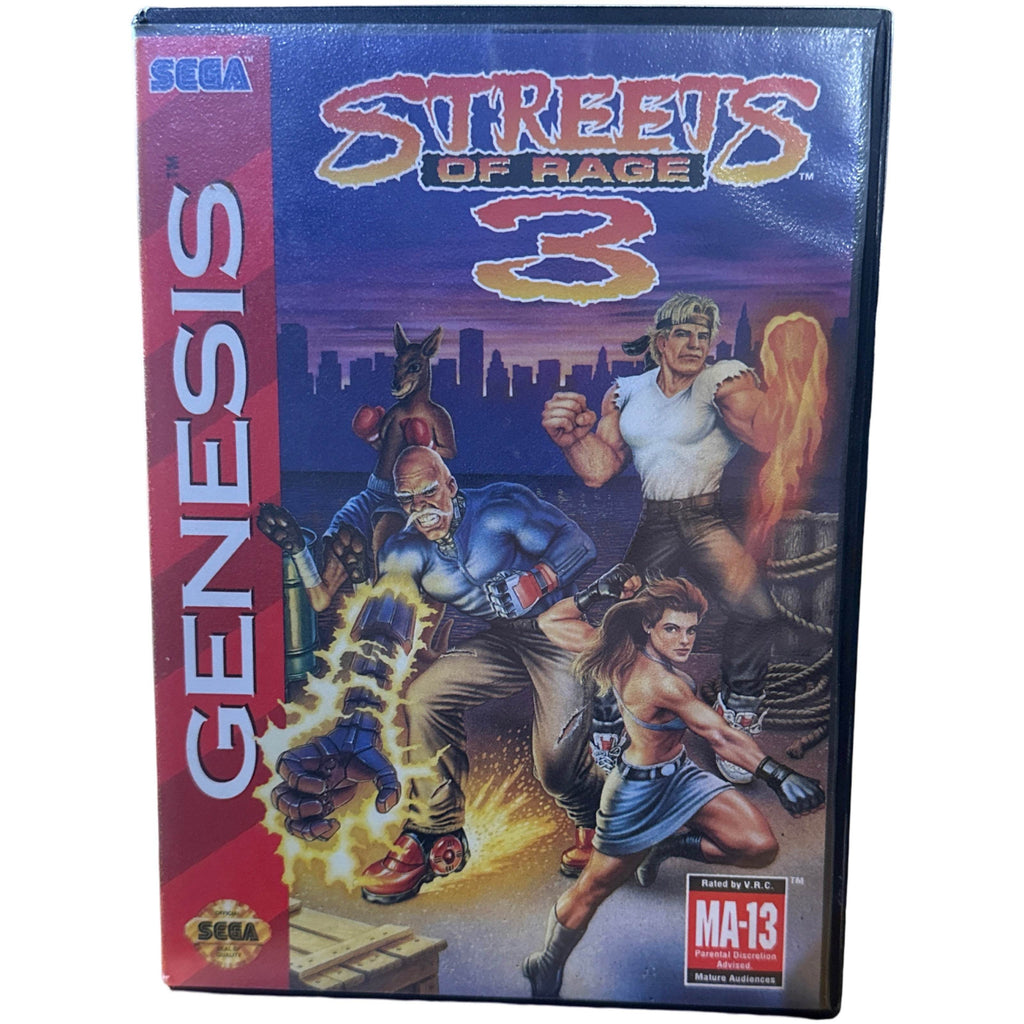 Streets Of Rage 3 - Sega Genesis - 