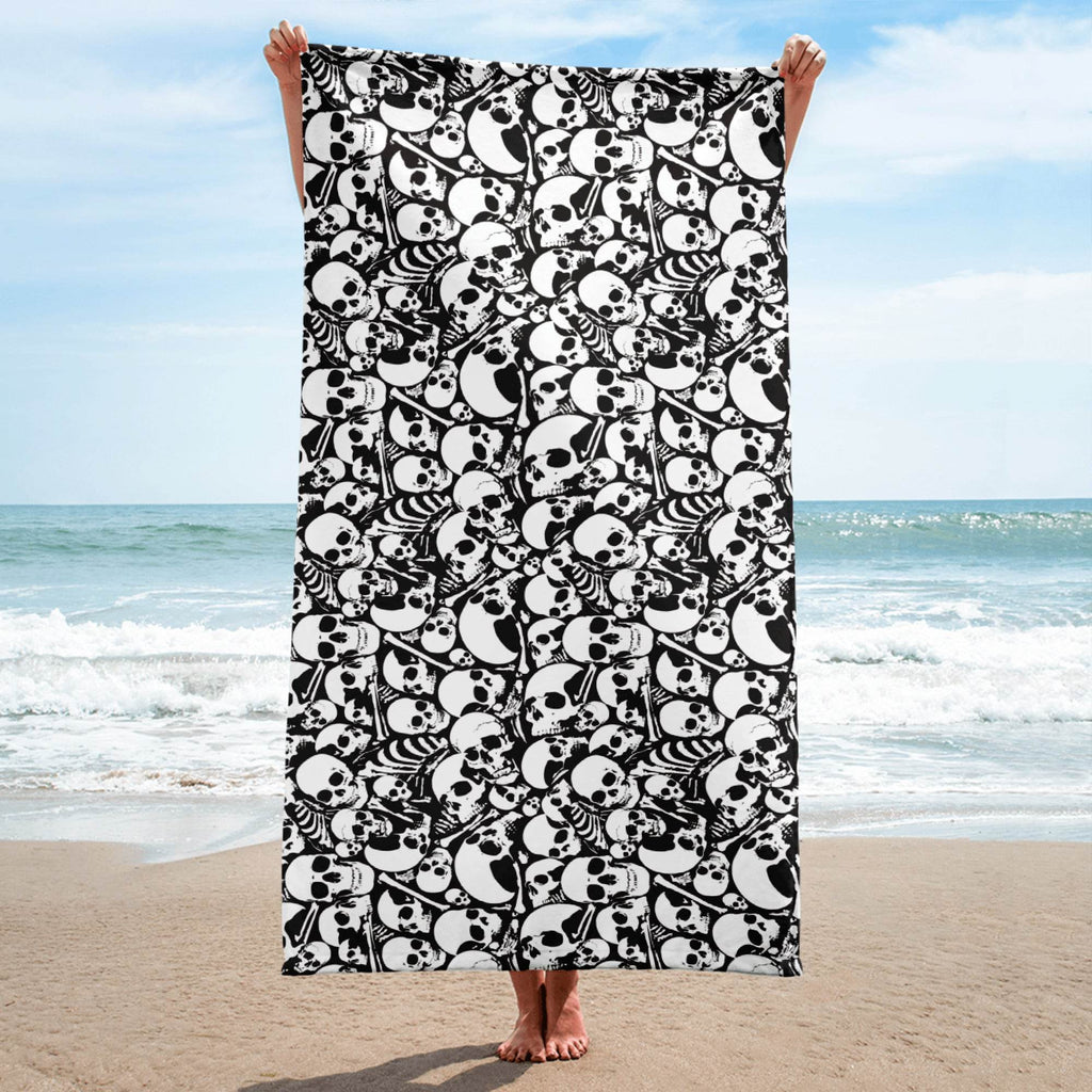 Skull and Bones Ossuary Towel - 