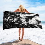 Gothic Sexy Evil Nun 2 Towel - 