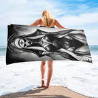 Gothic Sexy Evil Nun 3 Towel - 