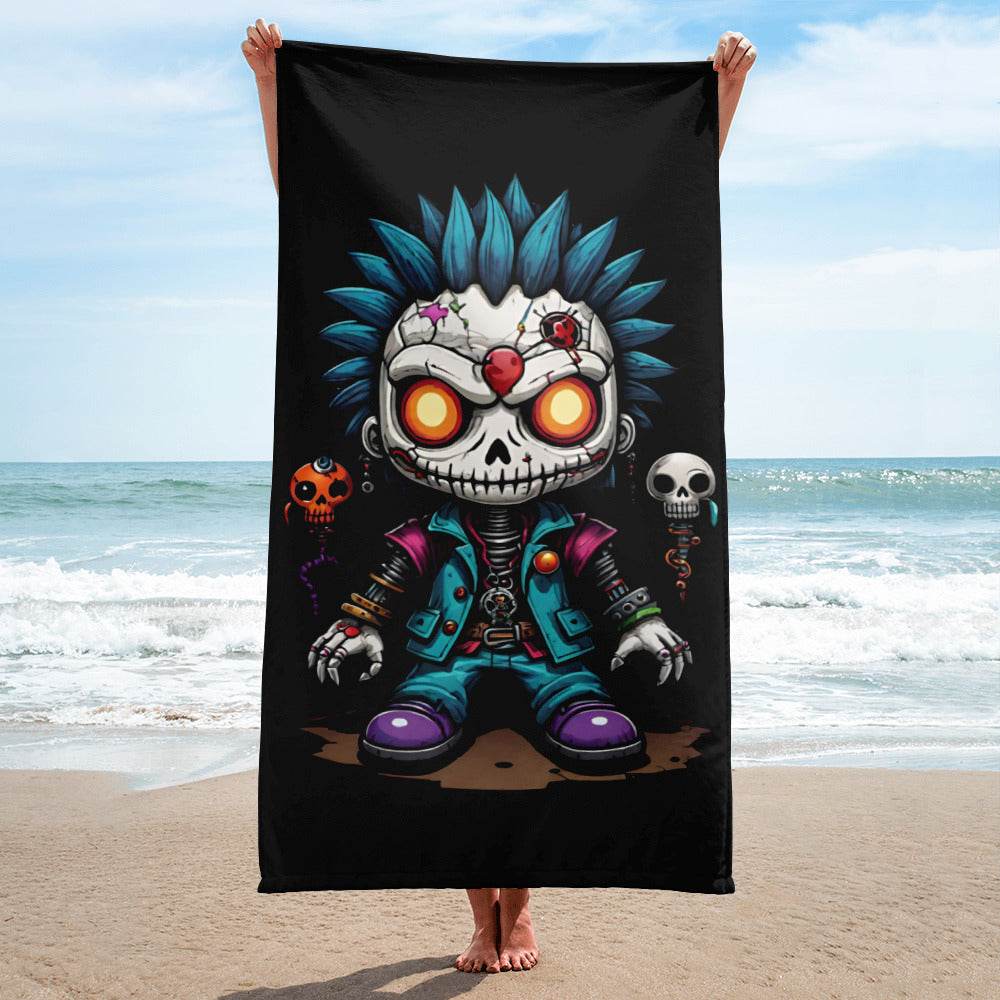 Grave Digs Voodoo Doll Punk Towel - 