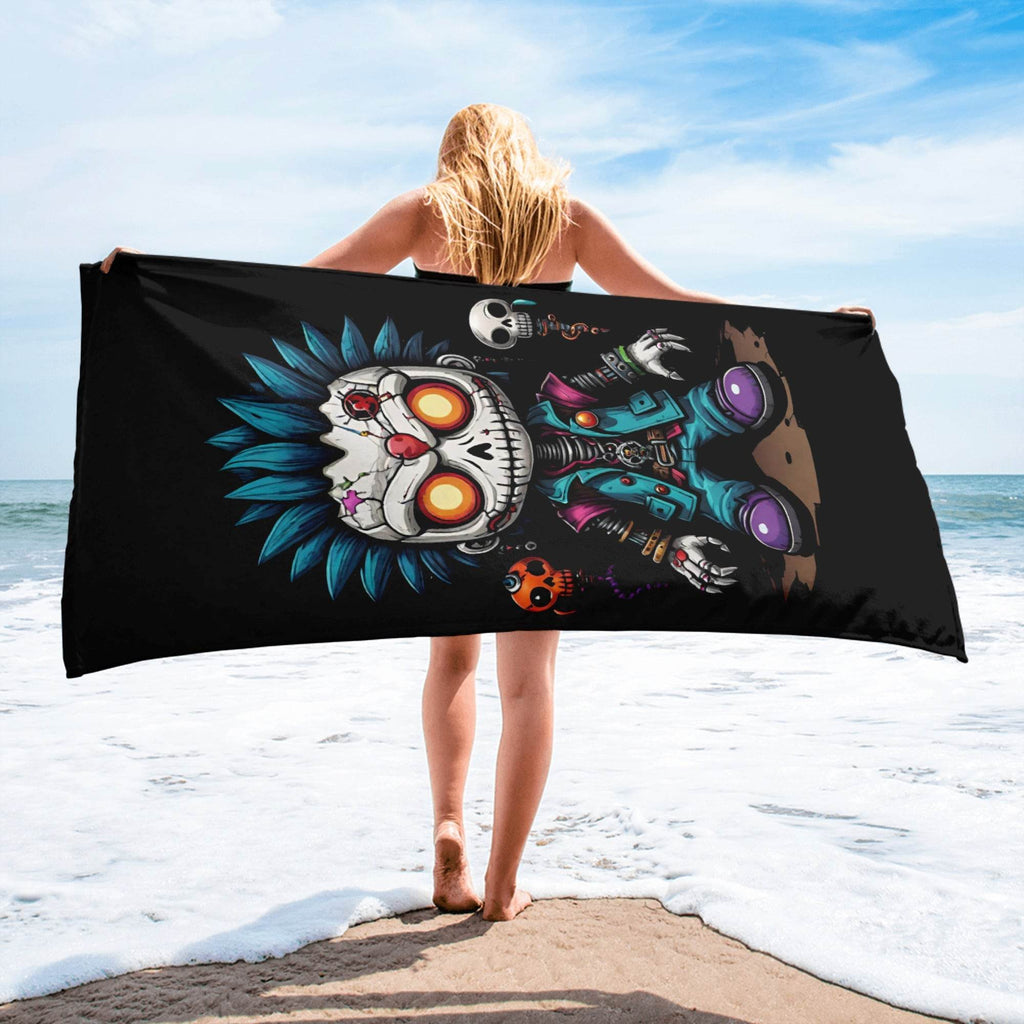 Grave Digs Voodoo Doll Punk Towel - 