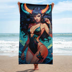 Sexy Swimsuit Succubus 3 Towel - 
