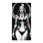 Gothic Sexy Evil Nun 1 Towel - 
