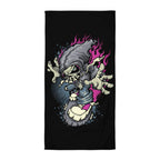 Grave Digs Skeleton Skater Towel - 