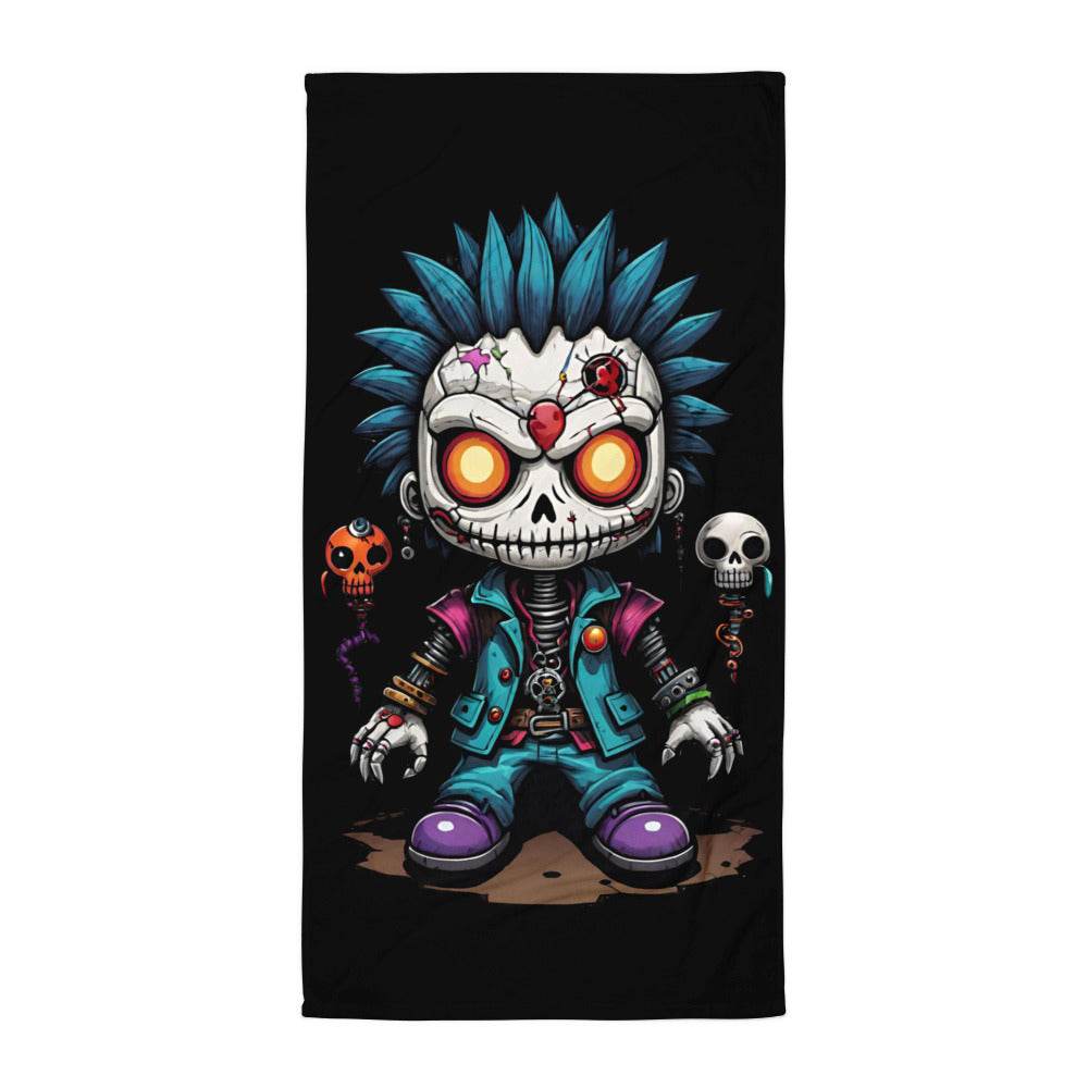 Grave Digs Voodoo Doll Punk Towel - 