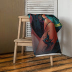 Sexy Swimsuit Succubus 3 Towel - 