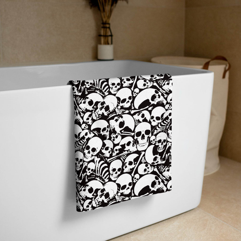 Skull and Bones Ossuary Towel - 