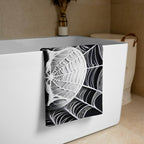 Spider Web Skull Towel - 