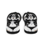 Sexy Evil Nun Gothic Flip Flops - S