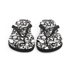 Skulls and Bones Ossuary Gothic Flip Flops - S