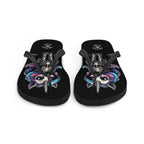 Grave Digs Skeleton Unicorn Flip Flops - S