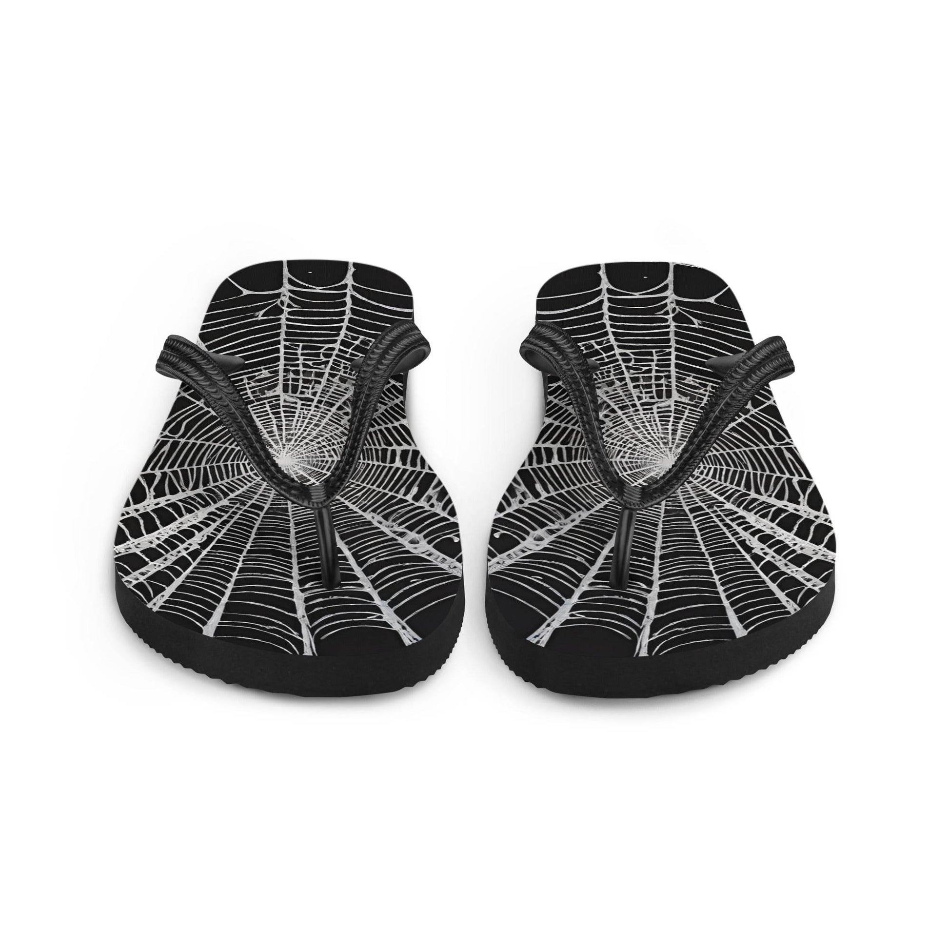 Spider Web Flip Flops - S