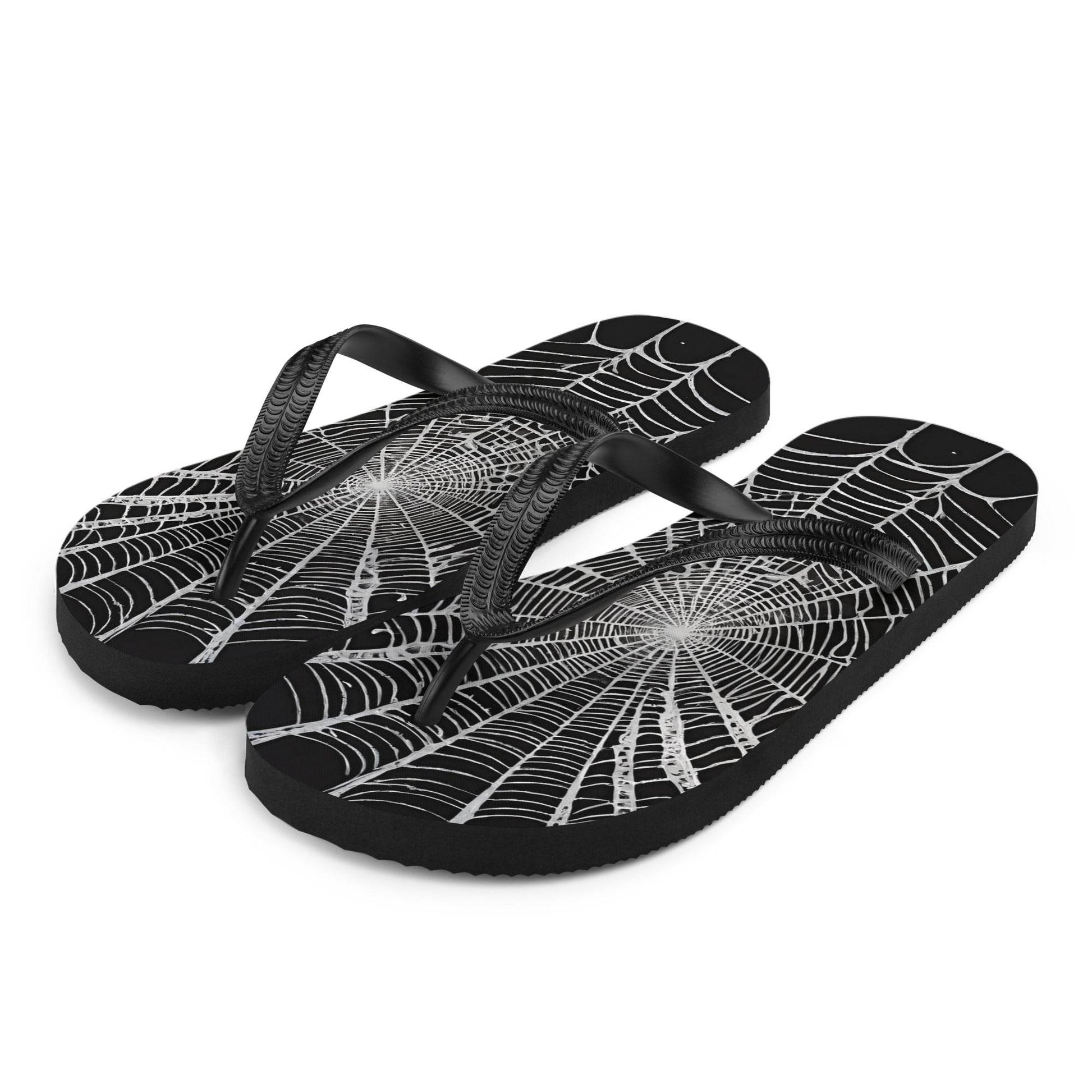 Spider Web Flip Flops - S