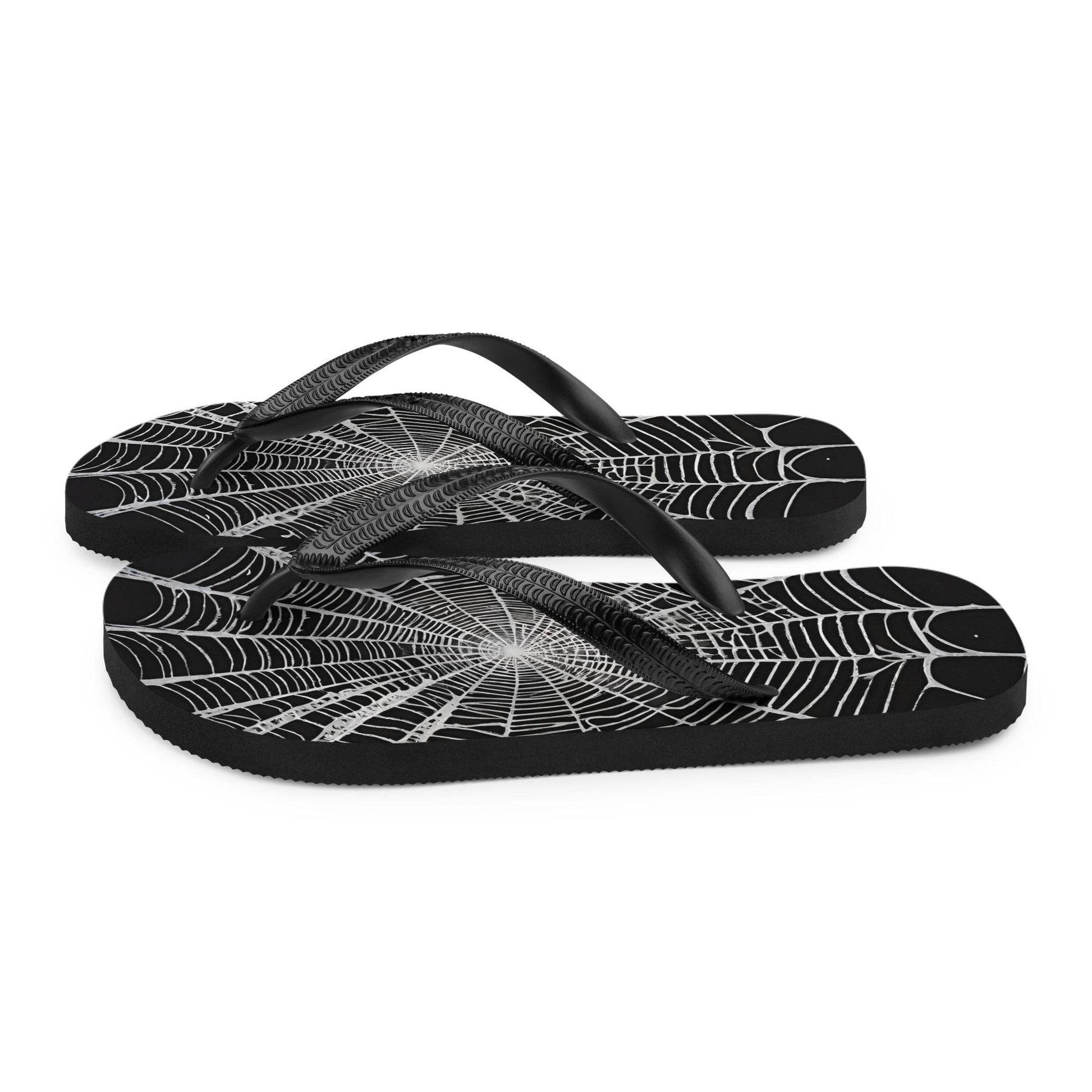 Spider Web Flip Flops - S