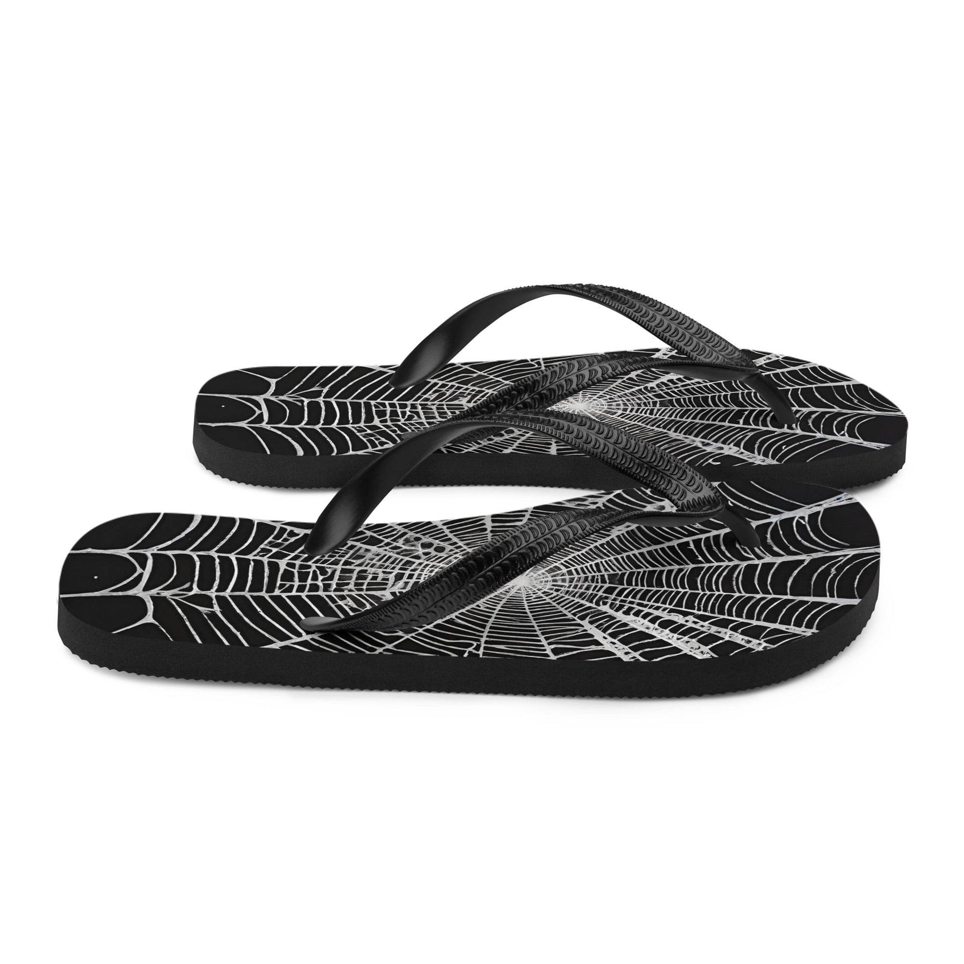 Spider Web Flip Flops - S