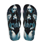 Hot Goth Girl Summer Flip Flops - S