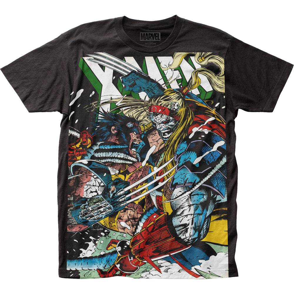 X-Men Wolverine vs Omega Marvel Liscensed Adult T-Shirt - S