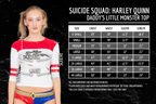 Daddy's Little Monster Raglan T-shirt