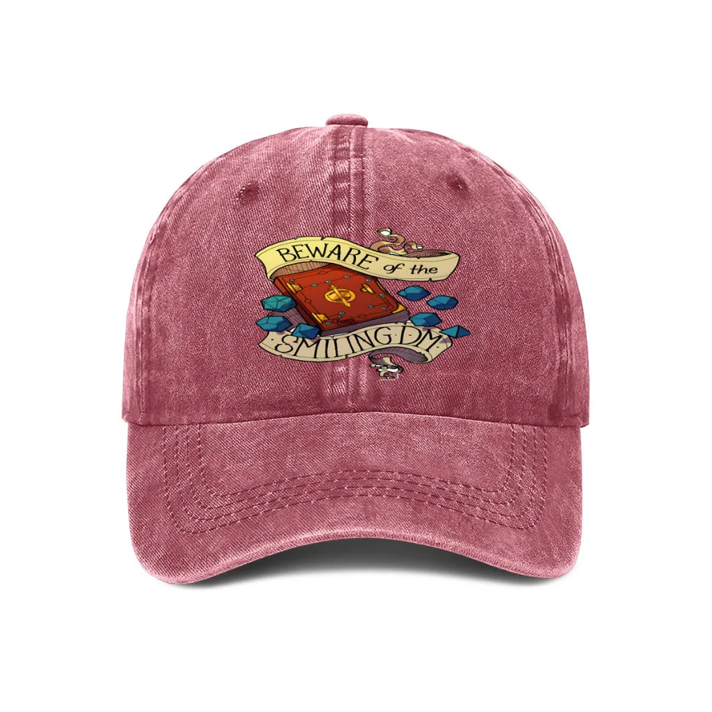 Summer Cap Sun Visor Beware Smiling Dungeon Master Hip Hop Caps Dungeon Master Cowboy Hat Peaked Hats